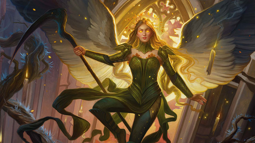 Sigarda, Campeã da Luz | Arte de: Howard Lyon